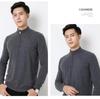 Men's High-End Cashmere Sweater - Thickened, Warm, Half-High Collar, Zipper Knit, Autumn/Winter Collection