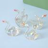 Resin Swan Collectible Figure With Interactive Features For Kids And Gift Lovers