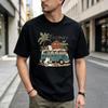 Cats Journey Van TShirt Funny Cat Lover Graphic Tee Summer Vacation Casual Top For Unisex Unisex
