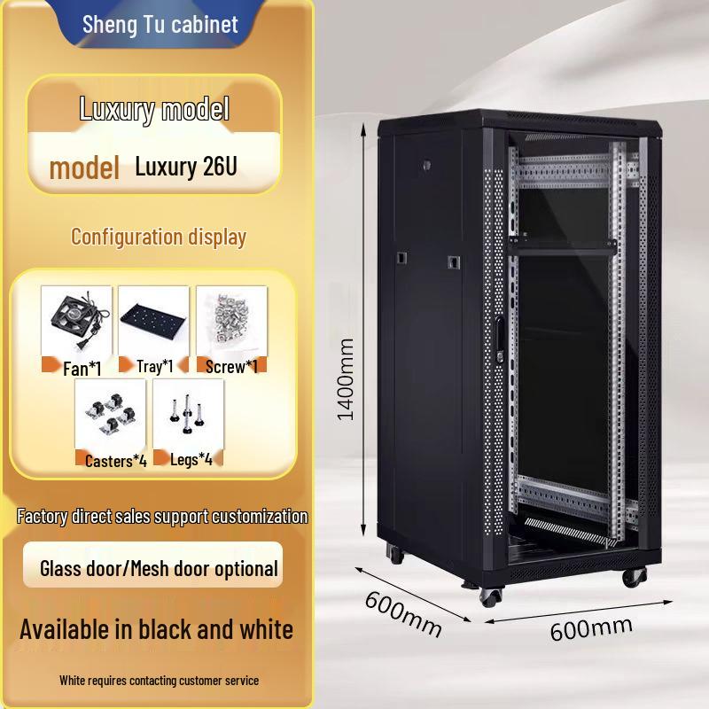 Wall-Mounted Network Rack: 6U/4U/12U Small Cabinet for Monitor Equipment and Switches