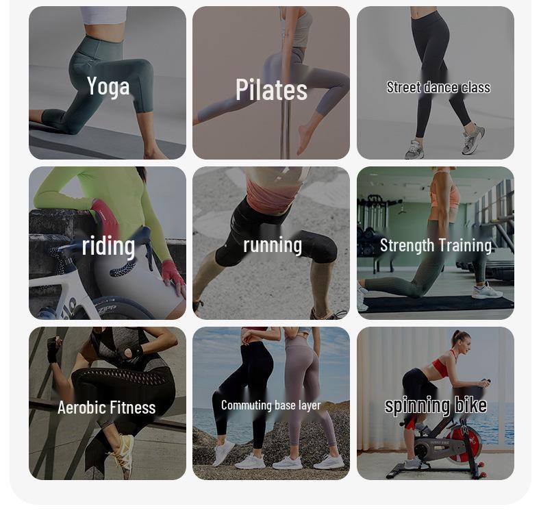 Frosted Seamless Yoga Pants: Women's Quick-Dry Butt-Lifting Sports Shorts & Three-Quarter Pilates Pants
