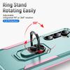 For Samsung Galaxy S25+/S24+ Case Military Grade Ring Kickstand PC + TPU Phone Cover