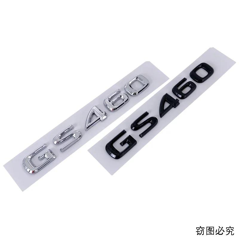 ABS Car Body Side Emblem Decals for Lexus GS300 GS350 GS400 GS430 GS460 Logo Rear Trunk Sticker Badge Accessories