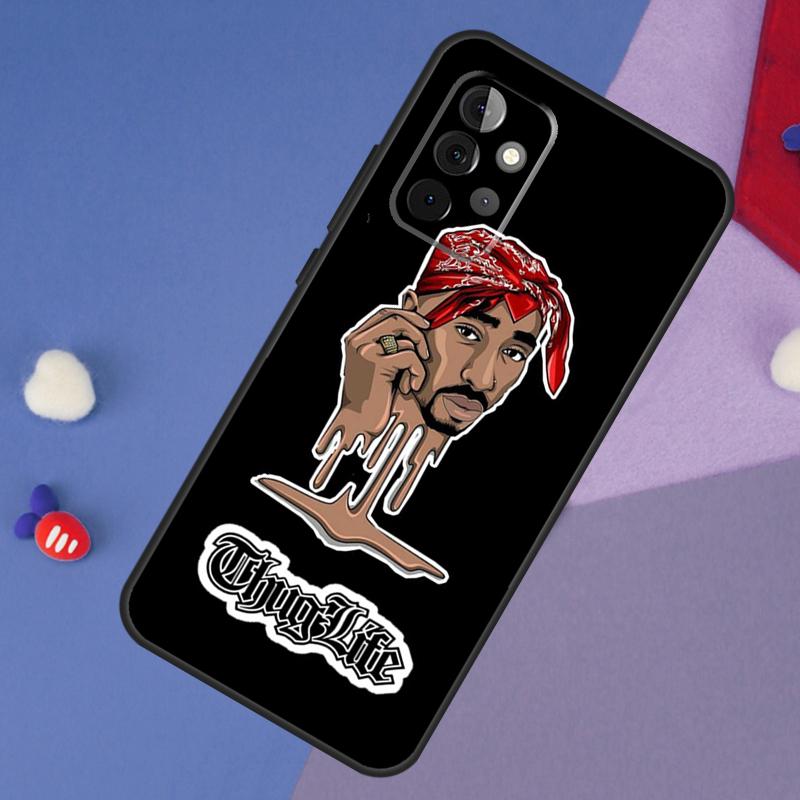 2Pac Hip Hop Singer Case For Samsung Galaxy A13 A16 A26 A36 A56 A06 A55 A35 A15 A54 A34 A14 A53 A12 A22 A32 A52