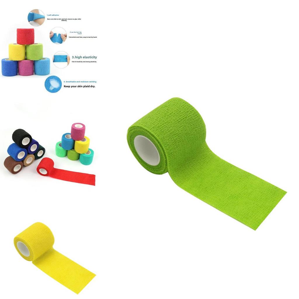 Sports Bandage Selfadhesive Nonwoven Elastic Tape For Basketball Injury Fixation Durable