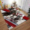 Assassin's Creed Inspired Rug with Dynamic Characters Suitable for Use As an Anti-slip Game Mat for Living Room and Bedroom Sofas