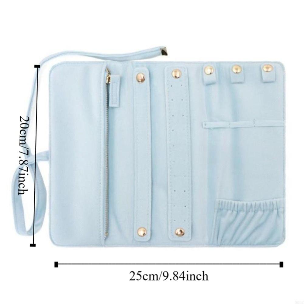 Lace Up Jewelry Storage Bag Bracelet Necklace Velvet Jewelry Holder  Outdoors