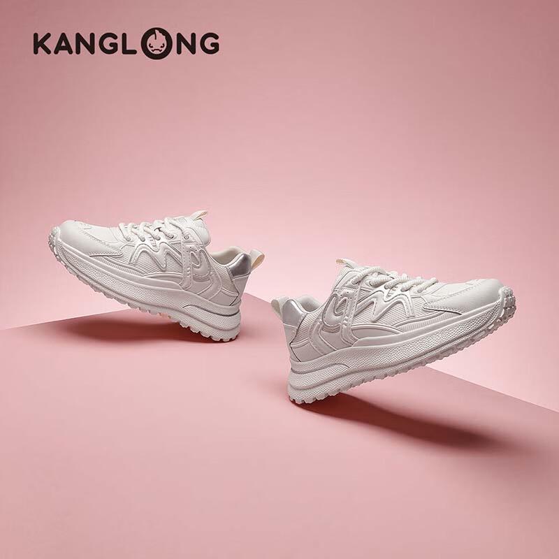 Kanglong Women s Chunky Sole Casual Shoes 39
