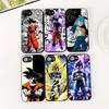 Phone Cover for Apple iPhone 16 14 15 Plus 11 Pro Max 16E ProMax + 16Plus 15+ 14+ Soft Case Vegeta Dragons Balls Goku Vegito