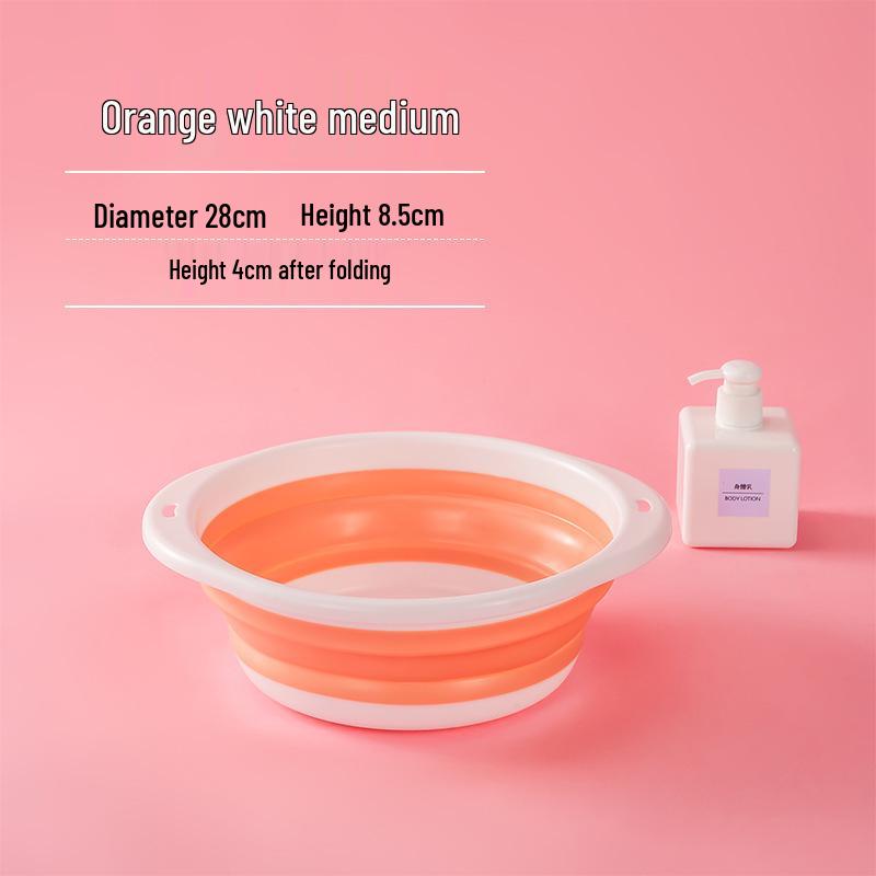 Portable Folding Baby & Household Washbasin for Travel and Dorms
