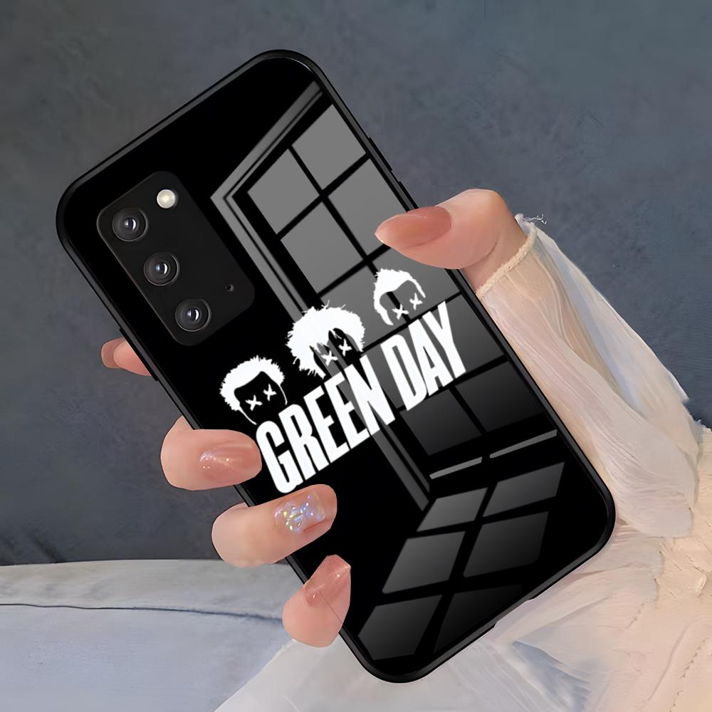 Band Green Day Phone Case For Samsung S26 S25 Plus S20 S20 Plus S22 Ultra S23 FE S21 Plus S21 Ultra Glass Cover