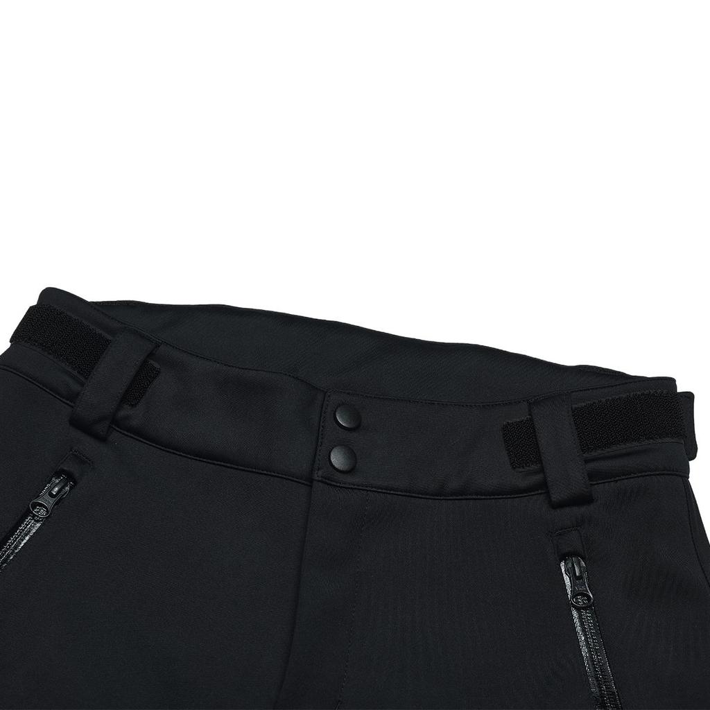 FILA Ski Series Knitted Warm Fleece Ski Pants Women bottoms Black A11W446602F-BK