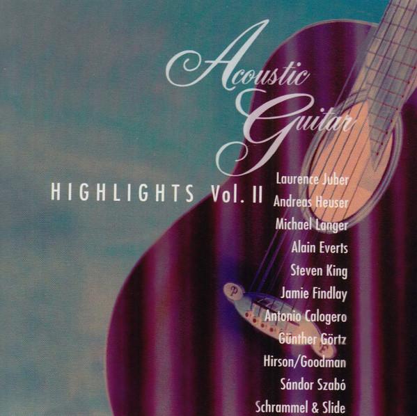 

CD VARIOUS Acoustic Guitar Highlights Vol. II 3191120242 Acoustic Music 1997 Germany Jazz Used