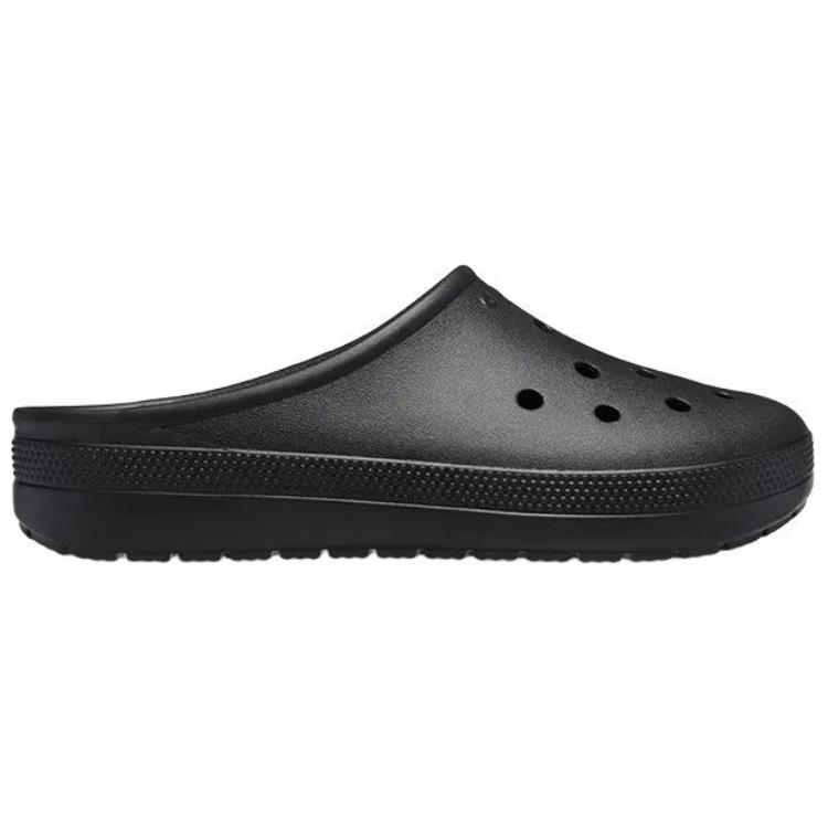 Crocs Zuecos Simples de Moda Calzado de Mujer Negro 211139-001