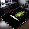 Grin-ch Christmas Spirit Rug Office Carpet Non-Slip Mat, Chair Rug Floor Covering for Gaming, Bedroom, Living Room , Home Decor Christmas Gift