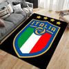Italia Football Emblem Carpet suitable as a non-slip mat for the living room or bedroom sofa