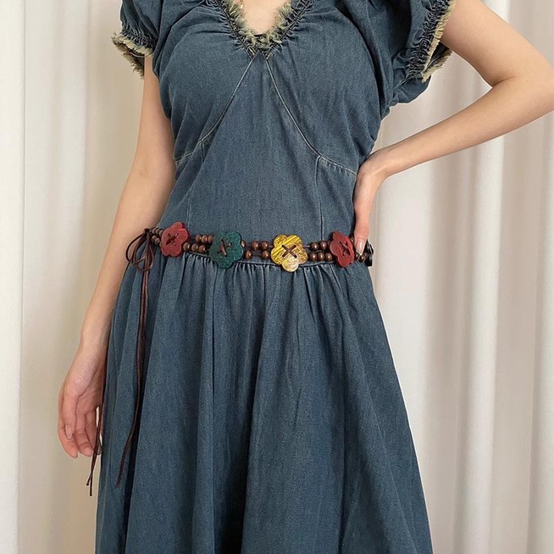 Summer Beach Ensemble Must-have: Retro Bohemian Waist Chain Belt, Ethnic Dress Accent, Perfect Present