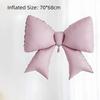 Reusable Pink Bow Balloon Set Themed Parties Photo Props Latex Balloon Set Large Wedding Decoration Balloon