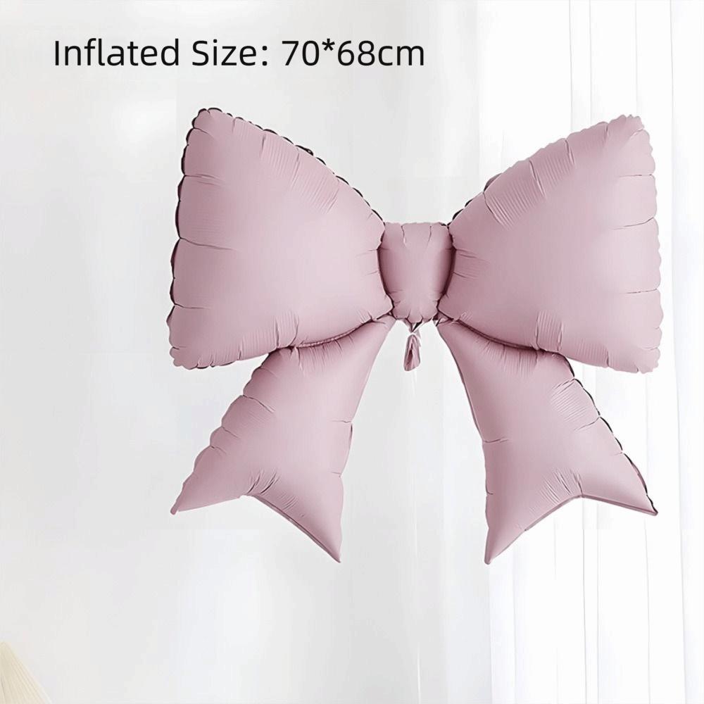 Reusable Pink Bow Balloon Set Themed Parties Photo Props Latex Balloon Set Large Wedding Decoration Balloon
