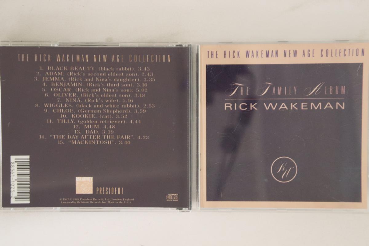 

CD RICK WAKEMAN - Family Album 8856110252 RELATIVITY 1989 US Rock Used