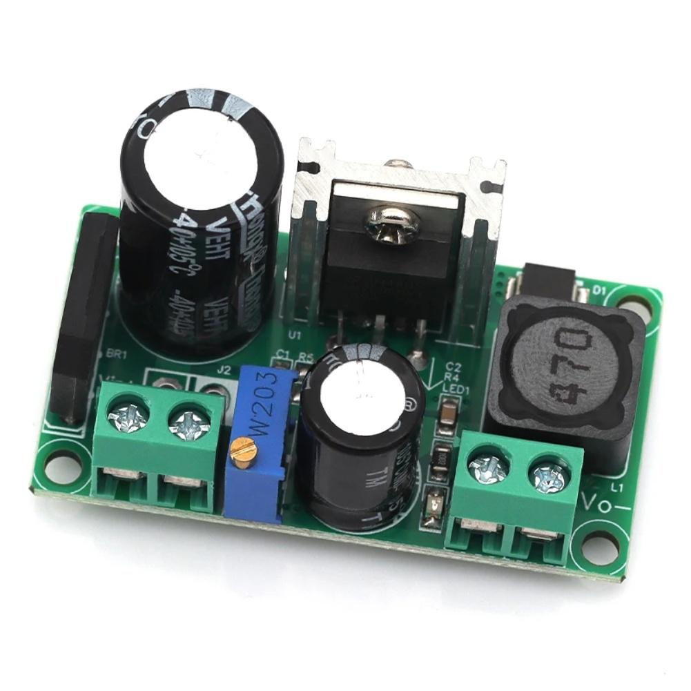 Step Down Power Supply Module Input Voltage AC 5V to 30V DC 5V to 50V Output Voltage Adjustable from 3 3V to 33V Maximum 2 2A