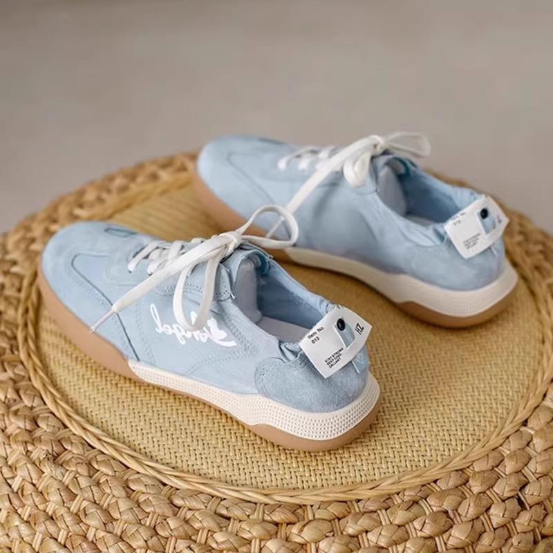

Platform white shoes women s moral training shoes 2025 new summer shoes Internet celebrity versatile super fire Forrest Gump shoes casual board shoes 40 синий