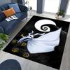 1pc Nightmare Before Christmas Carpet for Playroom Bedroom Living Room Sofa Home Decor,Game Area Rug Non-slip Floor Mat. D7280131