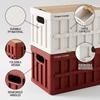 New Multi-Functional Outdoor Camping Picnic Party Storage Box Home Bedroom Organizing Folding Box Vehicle Trunk Moving Box