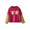 Unisex Kids' Tencel Cotton Faux Layer Long-Sleeve T-Shirt