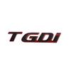 3D GDi T GDi TGDi for Car Hood Fender Trunk Nameplate Decal Emblem Badge Sticker