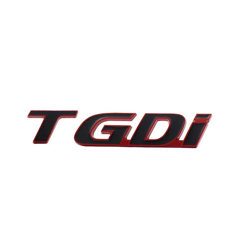 3D GDi T GDi TGDi for Car Hood Fender Trunk Nameplate Decal Emblem Badge Sticker