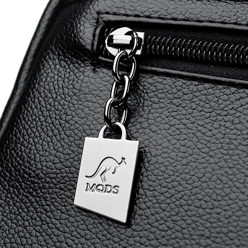 Dámský cestovní batoh Kožená perlová školní taška