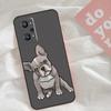 French Bulldog Dog Case For Realme C65 C67 C71 C63 C61 C55 C51 C53 C35 C75 11 12 13 14 15 Pro Plus GT6 GT7 Pro