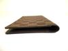 Authentic LOUIS VUITTON Damier Brown Leather Card Holder Notebook Cover #a903  Refurbished