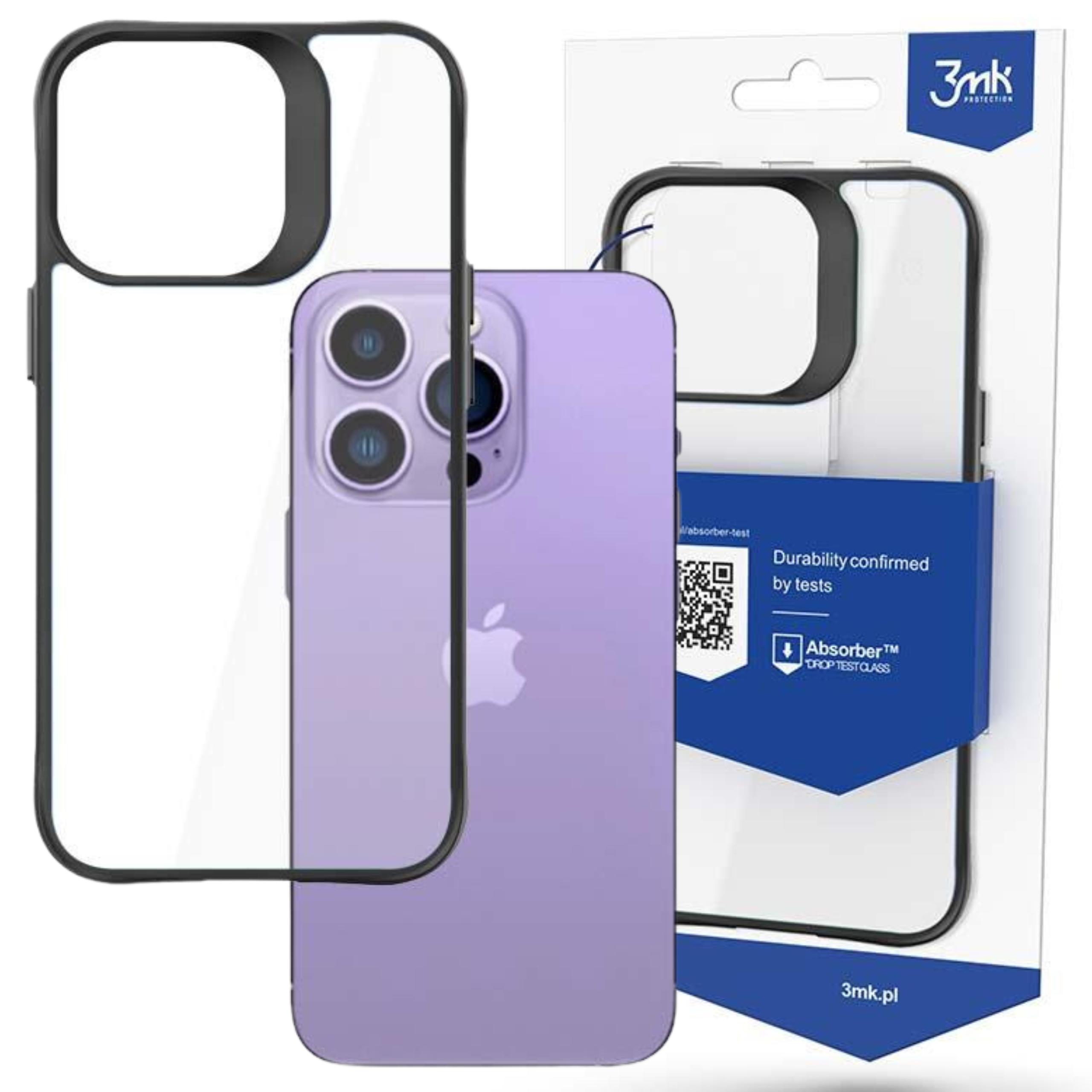 3Mk Weiß Smartphone-Hülle Apple Iphone 14 Pro Max - Satin Armor - Bild 4