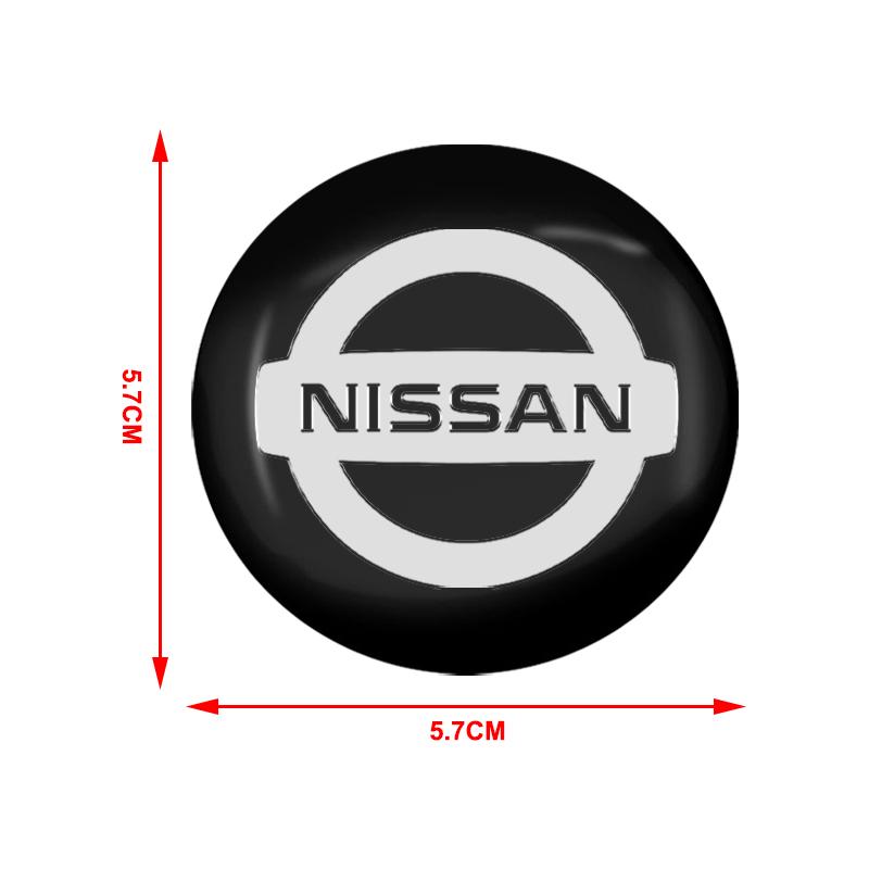 4 vnt. 56 mm Automobilio Rato Centrinė Stupica Centrinis Gaubtelis Ratlankio Stupicos Apsauga nuo Dulkių Emblema, Skirta Nissan X-Trail T32 T31 Qashqai Tiida Teana Automobilio Stilius