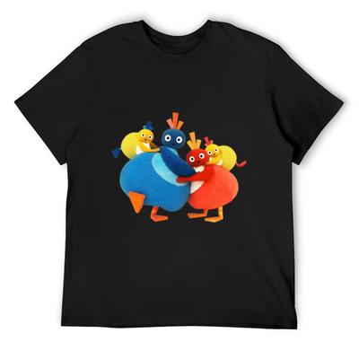 Twirlywoos Cute Characters TShirt Oversized Graphic Tee Cute Tops Unisexs Graphic TShirts Hip Hop