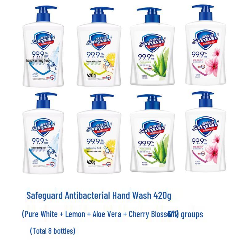 Safeguard Antibacterial Hand Wash Assorted Scents 8-Pack