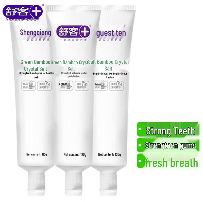 Shuke Green Bamboo Crystal Salt Fluoride-Free Toothpaste