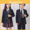 Einheitliches Britisches Schul-Frühling/Herbst Kinder-Kindergarten Grundschule Leistungs-Formelles Kleider-Set