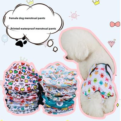 Physiologiehosen für Hündinnen, Physiologiehosen für Hunde, Windeln, Menstruationswindeln, Frühlings- und Sommerkleidung für Haustiere