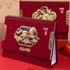 New Year Calendar 2026 Chinese Style Desktop Calendar with Golden Horse Auspicious Design Practical