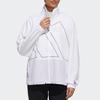 Adidas Track Top Casual Sports Jacket Women Tops White GL5619