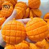 Stress Relief Gadgets Pineapple Bun Crust Squeeze Toy for DIY, Simulated Bread Toy, Fake Food Sensory Fidget Anxiety Reduction