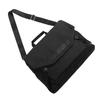 Men Laptop Shoulder Bag Waterproof Adjustable Strap Shock Proof Protective Computer Bag Black L
