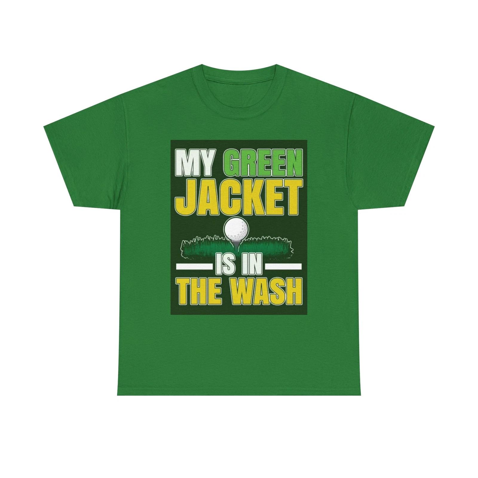 Men s and Women s T-shirts Golfing Green Jacket M