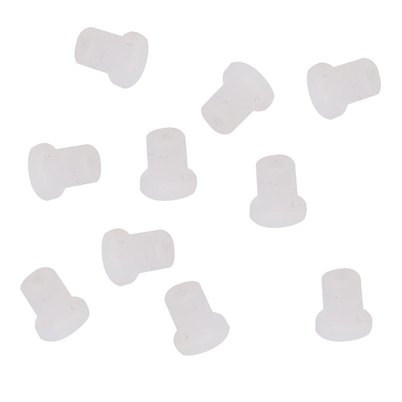 10Pcs Ciss Diy Acessories Sealing Stopper White Silicon Rubber Plug