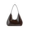 Premium sense bag women's armpit classic bag leather commuter bag shoulder oil wax leather dumpling bag women