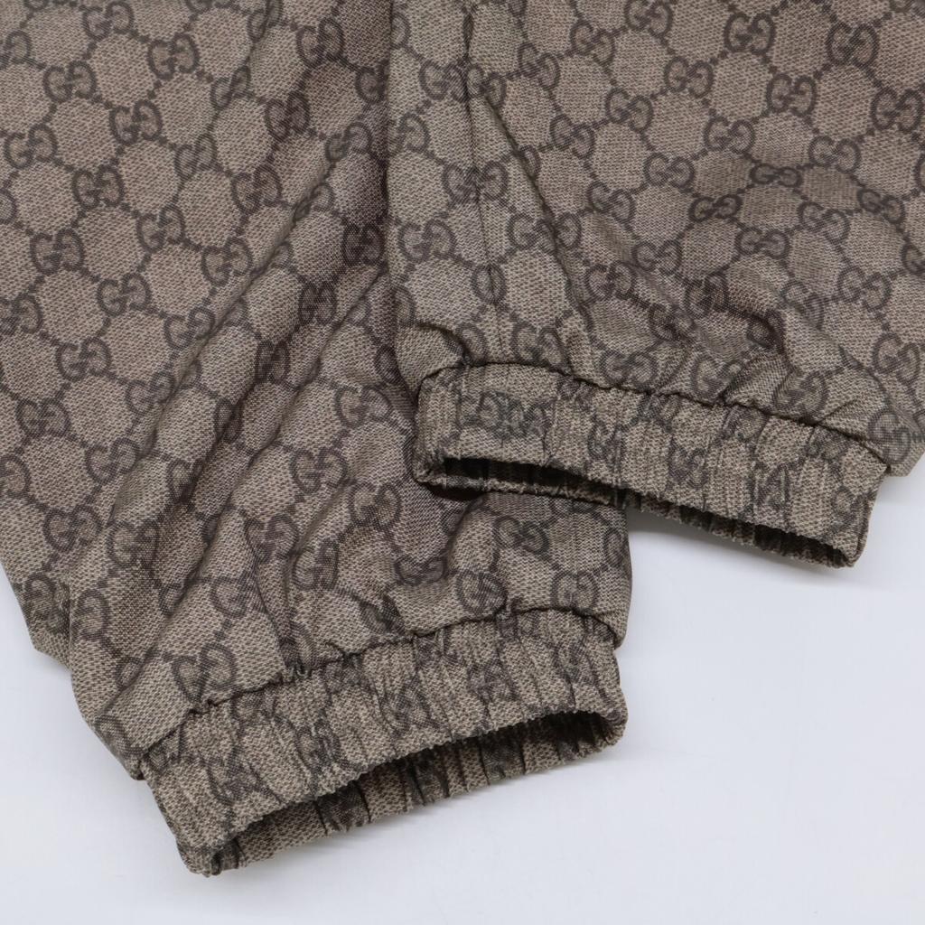 GUCCI xDisney Disney [Excellent Condition/Domestic Authentic] 646442 Donald Duck GG Nylon Jacket 44 BrownUsed