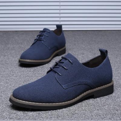 Scarpe Eleganti da Uomo in Pelle Scamosciata di Alta Qualità Scarpe Casual con Lacci Scarpe Oxford da Uomo Mocassini Bassi Taglia Grande Chaussure Homme